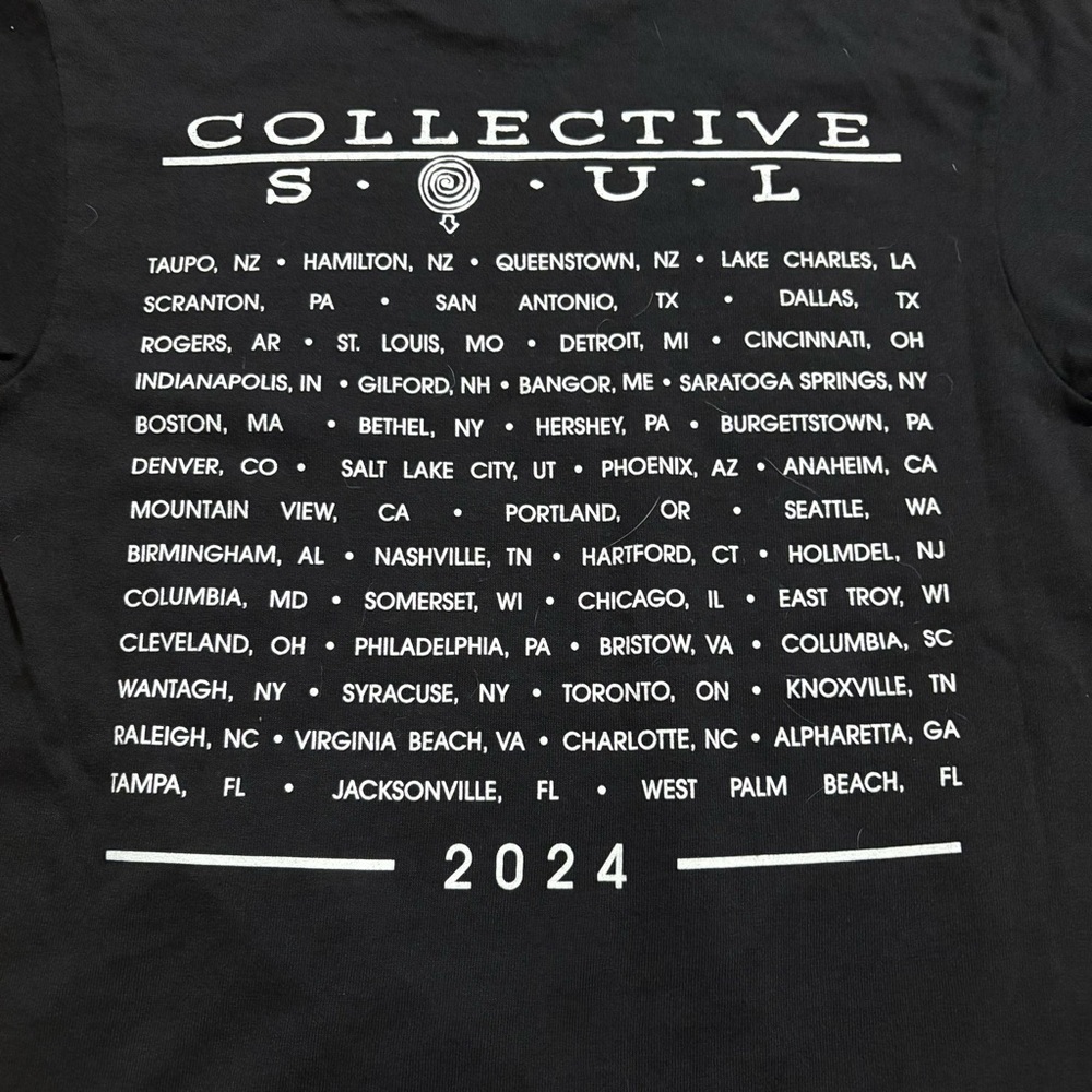Collective Soul Tour Shirt Small - Picture 8 of 8